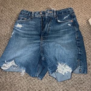 ZARA jean shorts